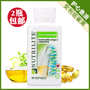 美国安利纽崔莱 omega3 深海护心鱼油 EPA+DHA 降脂降压护心