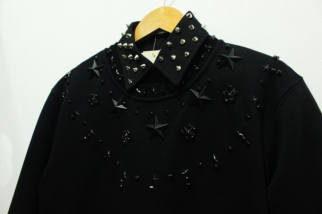 欧美Givenchy纪梵希 星星柳丁钻石铆钉男卫衣