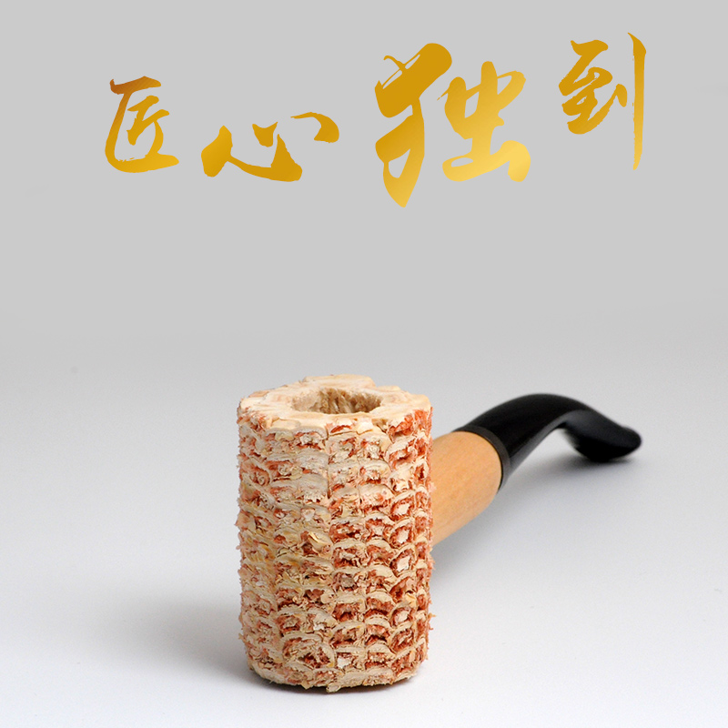 玉米芯烟斗 新手入门斗大号一次性弯斗直斗 待客斗 带烟道包邮|ruв категории ZIPPO/швейцарский армейский нож/очки, курить, трубы - от Buy2taobao.com для оказания профессиональной услуги покупки агента Taobao