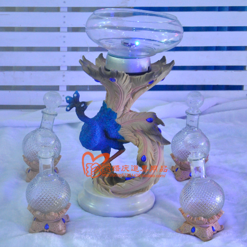 俩用旋转孔雀香槟塔或流沙 婚庆道具 婚庆用品 俩用旋转孔雀香槟塔或流沙 婚庆道具 婚庆用品