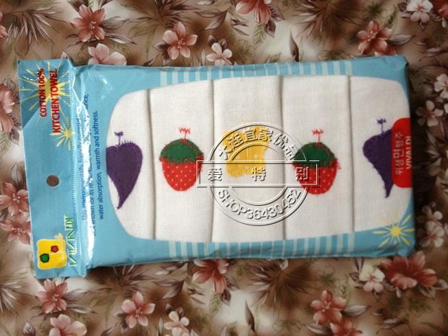 the republic of korea Imported fruit Dishcloth thickening enlarge tableware double-deck Dishcloth Steamed steamer tray cloth 5 loadingin the Family/Personal Cleaning Tools , Housework/Floor cleaning equipment , Rag category - from Buy2taobao.com to provide professional Taobao agent buy service