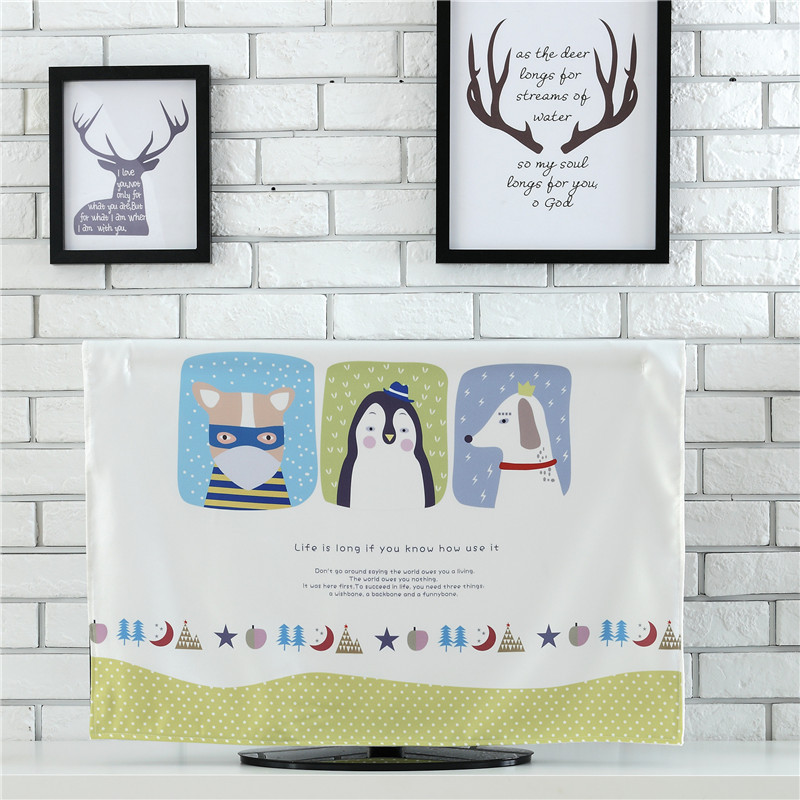 LCD TV Hood Hanging type Desktop curved surface dust cover head-cover or veil for the bride at a wedding 32 inch 42 inch 47 Inch Foxin the Home Fabric , Dust protection cover , TV cover category - from Buy2taobao.com to provide professional Taobao agent buy service