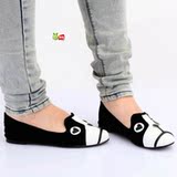 新款包邮2013猫狗鞋猫星人平底单鞋浅口鞋学生鞋工作鞋女鞋