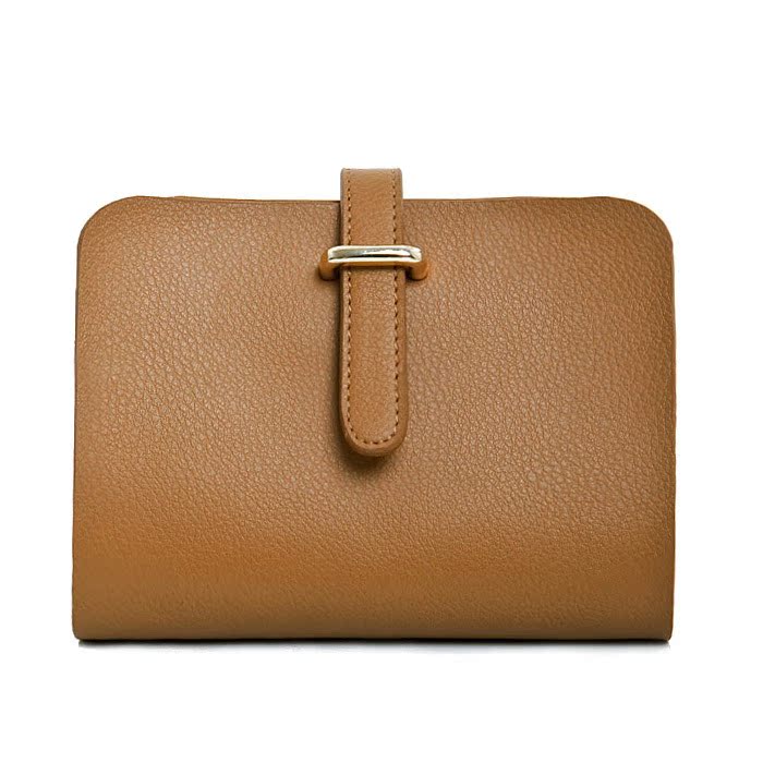 2013新款牛皮短款票夹...