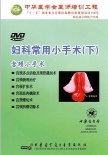 妇科常用小手术合集 妇产科手术录像 光盘 DV