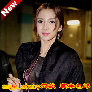  LV围巾霍思燕蔡依林明星LV真丝丝巾原单正品代购羊绒羊毛披肩女