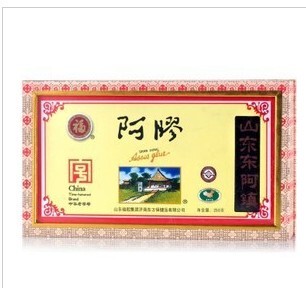  东阿镇福胶 福牌阿胶块 山东阿胶块 阿胶片 精装500g 正品包邮