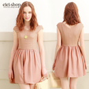 CICI-SHOP2013春装新款日系甜美高腰落肩袖连衣裙打底裙女2810 CICI-SHOP2013春装新款日系甜美高腰落肩袖连衣裙打底裙女2810