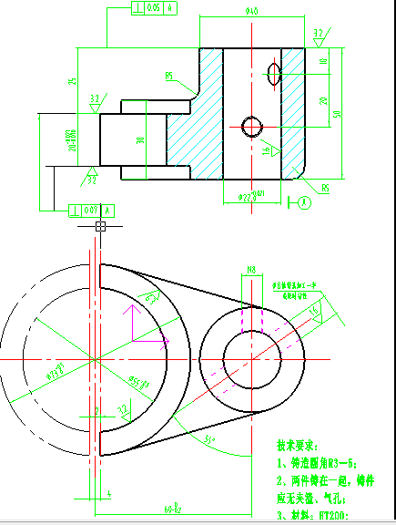 机械制造课程设计 6-10-01拨叉 铣断夹具