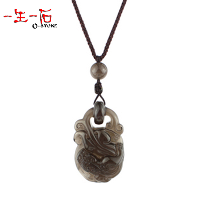 一生一石正品 古币貔貅冰种彩眼天然黑曜石吊坠 聚财辟邪男士女款 一生一石正品 古币貔貅冰种彩眼天然黑曜石吊坠 聚财辟邪男士女款