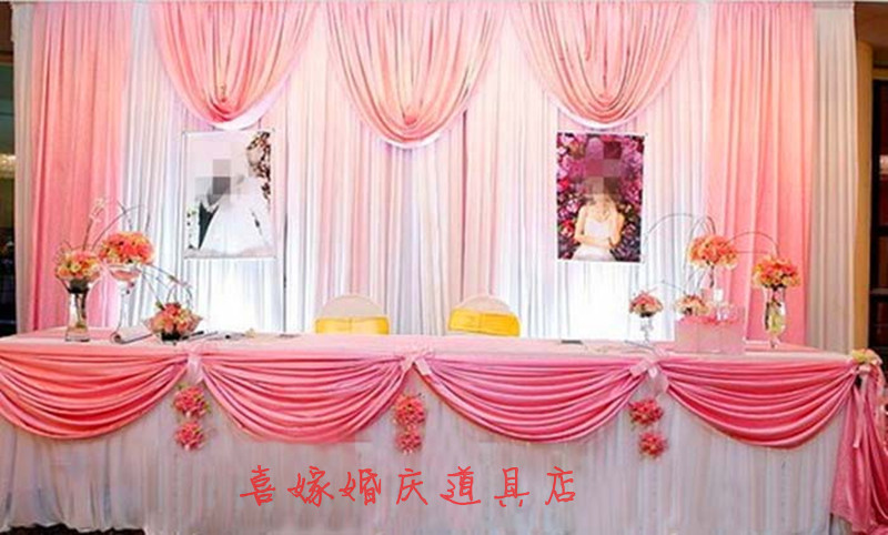 婚庆道具结婚背景沙曼新款婚礼用品批发舞台背景布置背景纱幔装饰 婚庆道具结婚背景沙曼新款婚礼用品批发舞台背景布置背景纱幔装饰