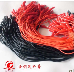 實驗導線 小號鳄魚夾導線按根賣電子愛好者 實驗室導線 鳄魚在類目 商業/辦公傢俱, 校園教學傢俱, 實驗臺中 - 來自Buy2taobao.com提供專業的淘寶代購服務