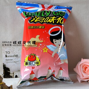  旺旺 膨化 浪味仙 创意花式薯卷 番茄口味 30g