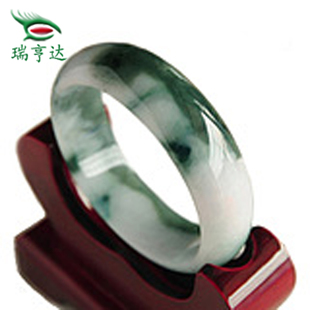  瑞亨达 缅甸玉手镯翡手镯 玉镯子翡翠 a 货精选玉石 手镯正品