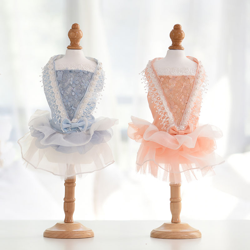 heavy industry! 2019 Golden Delicious baby Pets clothes Spring and summer new pattern Teddy Dogs clothes Han Feng skirt Princess Dressin the Pet/Pet food and supplies , Pet apparel and accessories , Pet clothing/Raincoat category - from Buy2taobao.com to provide professional Taobao agent buy service