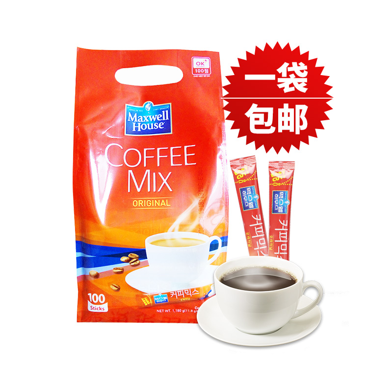 Korean imports Mocha Maxwell Coffee powder Instant coffee Trine 100 Article baggedin the Coffee/Oatmeal/Chongyin , Instant coffee/Coffee beans/Powder , Instant coffee category - from Buy2taobao.com to provide professional Taobao agent buy service