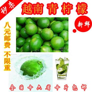  热卖越南青柠檬 特价进口新鲜水果 500g 8元邮费不限重