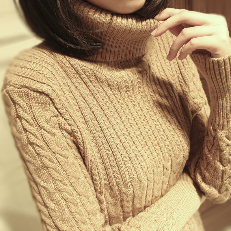 【多图】高领麻花<em>厚毛衣</em> - 高领麻花<em>厚毛衣</em>品牌