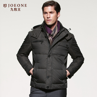  秋冬九牧王男款棉衣男士时尚休闲棉衣短款男士棉衣外套EK56E05100