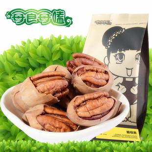  【每食每嗑_碧根果】特价零食坚果美国山核桃长寿果奶油味225g