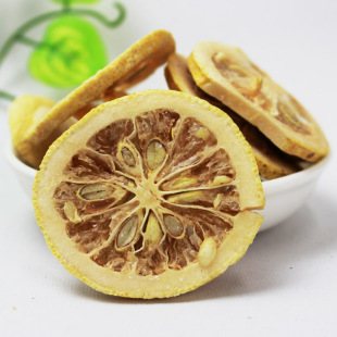  徽语正品-冻干柠檬片花草果茶柠檬茶干水果茶特级柠檬片三袋包邮
