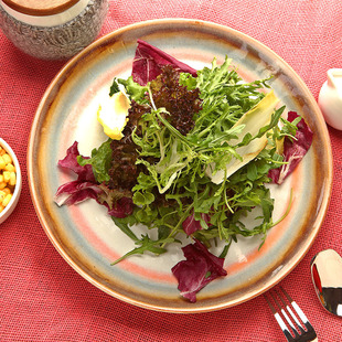  新鲜火箭菜沙拉 芝麻生菜 翡冷翠沙拉 新鲜蔬菜沙拉