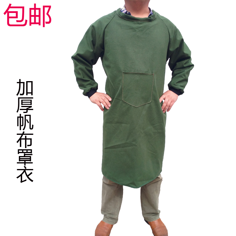 加厚男女工作服建筑搬运电焊反穿到穿衣耐磨围裙防污长袖大褂|msdalam kategori rumah harian, Peralatan perlindungan, pakaian perlindungan - dari Buy2taobao.com untuk memberikan perkhidmatan ejen Taobao profesional membeli