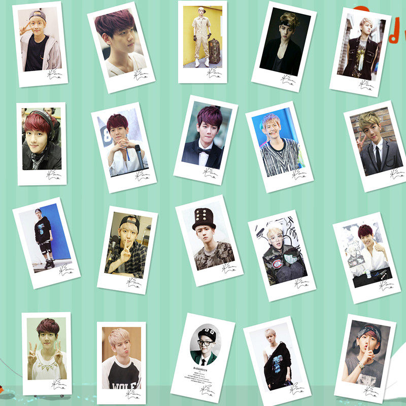EXO XOXO growl 最新专辑照 白贤卞<em>伯贤</em>同款