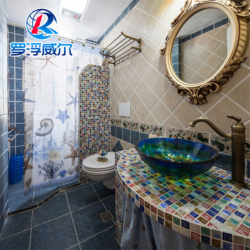 罗浮威尔佛山陶瓷卫生间马赛克瓷砖背景墙 地中海客厅踢脚线腰线在类目 家装主材, 瓷砖, 仿古砖(包括文化石)中 - 来自Buy2taobao.com提供专业的淘宝代购服务