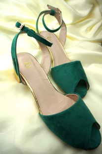  韩版粗跟中跟鱼嘴凉鞋沙滩鞋欧美流行公主女鞋学院风复古优雅女鞋