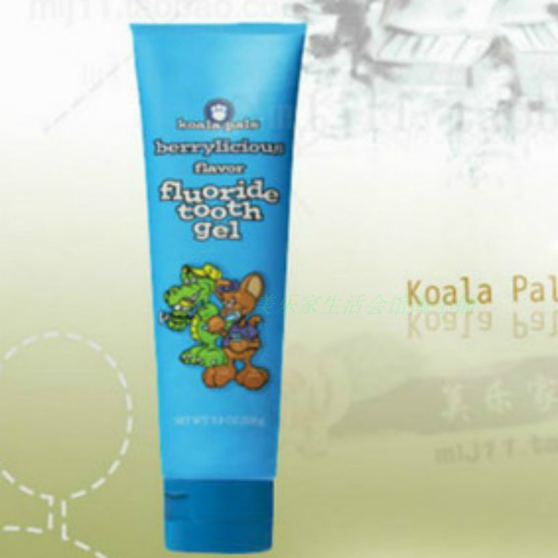 美乐家 Koala Pals蓝莓含氟牙膏儿童牙膏蓝莓香型正品满百包邮|msdalam kategori Care pembersih/tuala wanita/kertas/Aromatherapy, Rambut dan badan/kebersihan peribadi, Penjagaan oral, ubat gigi - dari Buy2taobao.com untuk memberikan perkhidmatan ejen Taobao profesional membeli