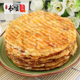  [书生食品] 手工现烤香鱼片300g (342) 150gX2袋 偷偷咽口水 包邮