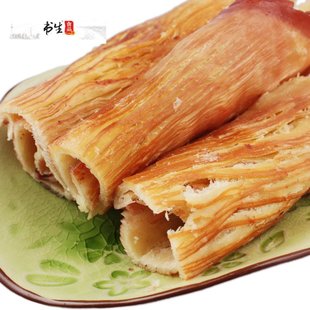  [书生食品] 手撕炭烤鱿鱼尾 鱿鱼片300g(100gX3袋 ) 全国包邮