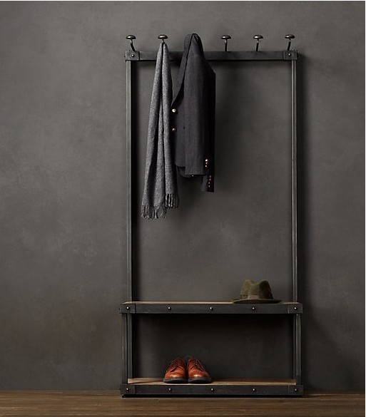 LOFT American style French Rustic furniture Wrought iron coat rack Clothes hanger Clothing racks Special Directin the Residential furniture , Shelf , Coat Rack category - from Buy2taobao.com to provide professional Taobao agent buy service