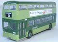 1/76 EFE 18109 利蘭Atlantean皇家英國雙層巴士模型列斯市交通