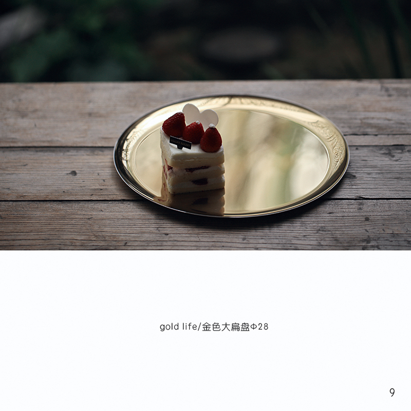 goldlife/9金色生活 金色系列 不锈钢镀铜长盘圆盘 出口品质|ruв категории Домашний быт, творческие украшения, творческие подарки - от Buy2taobao.com для оказания профессиональной услуги покупки агента Taobao