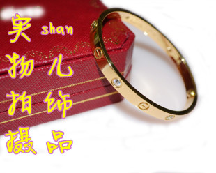  永恒之环 卡地元素 卡亚手镯LOVE 螺丝刀玫瑰金手镯 情侣手环