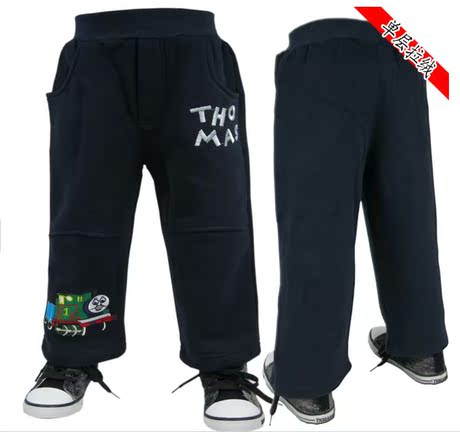 超好评2 3 4 5岁抓绒运动裤男童春秋休闲裤单裤