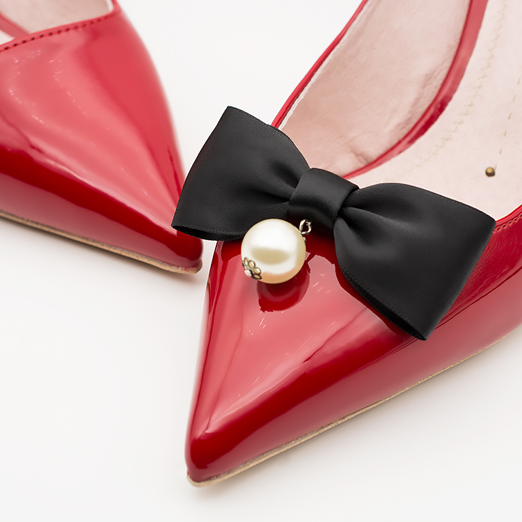 One pair price 8 colors available OL fashion Shoeshine Pearl bow Shoes parts OfficeGirl Melt adhesivein the Accessories/Leather belt/Hat/Muffler , Shoes and bags/Belt Accessories , Shoe Accessories , Buckles category - from Buy2taobao.com to provide professional Taobao agent buy service