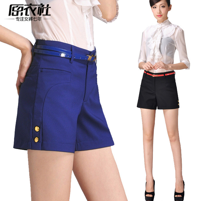 2014夏季品质韩版女裤 立体<em>剪裁</em>修身显瘦<em>休闲</em>