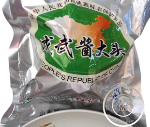  山东菏泽特产 成武酱大头320g 鸿方缘 酱菜 咸菜 国宴食品 正品