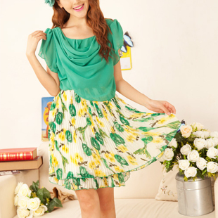 我是H型体型个子高有点胖适合穿什么样连衣裙