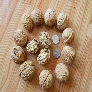  年新货 云南大姚薄皮/纸皮核桃 103果 孕妇核桃500g 两份包邮