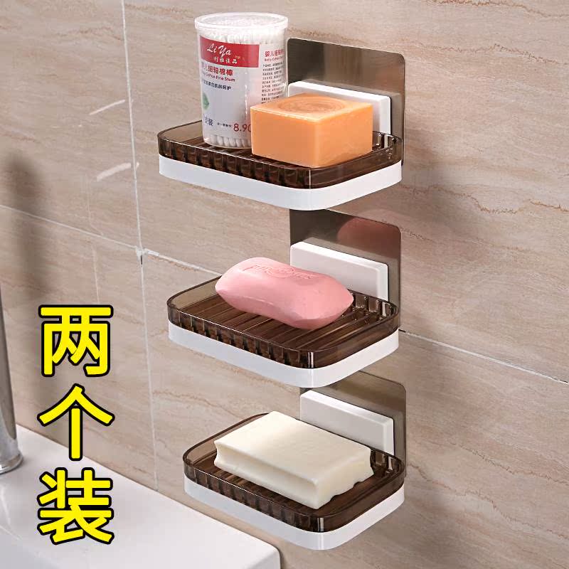 浴室吸盘肥皂盒创意吸壁式肥皂架免打孔壁挂卫生间皂盒沥水香皂盒在类目 家庭/个人清洁工具, 卫浴用具/卫浴配件, 皂盒中 - 来自Buy2taobao.com提供专业的淘宝代购服务