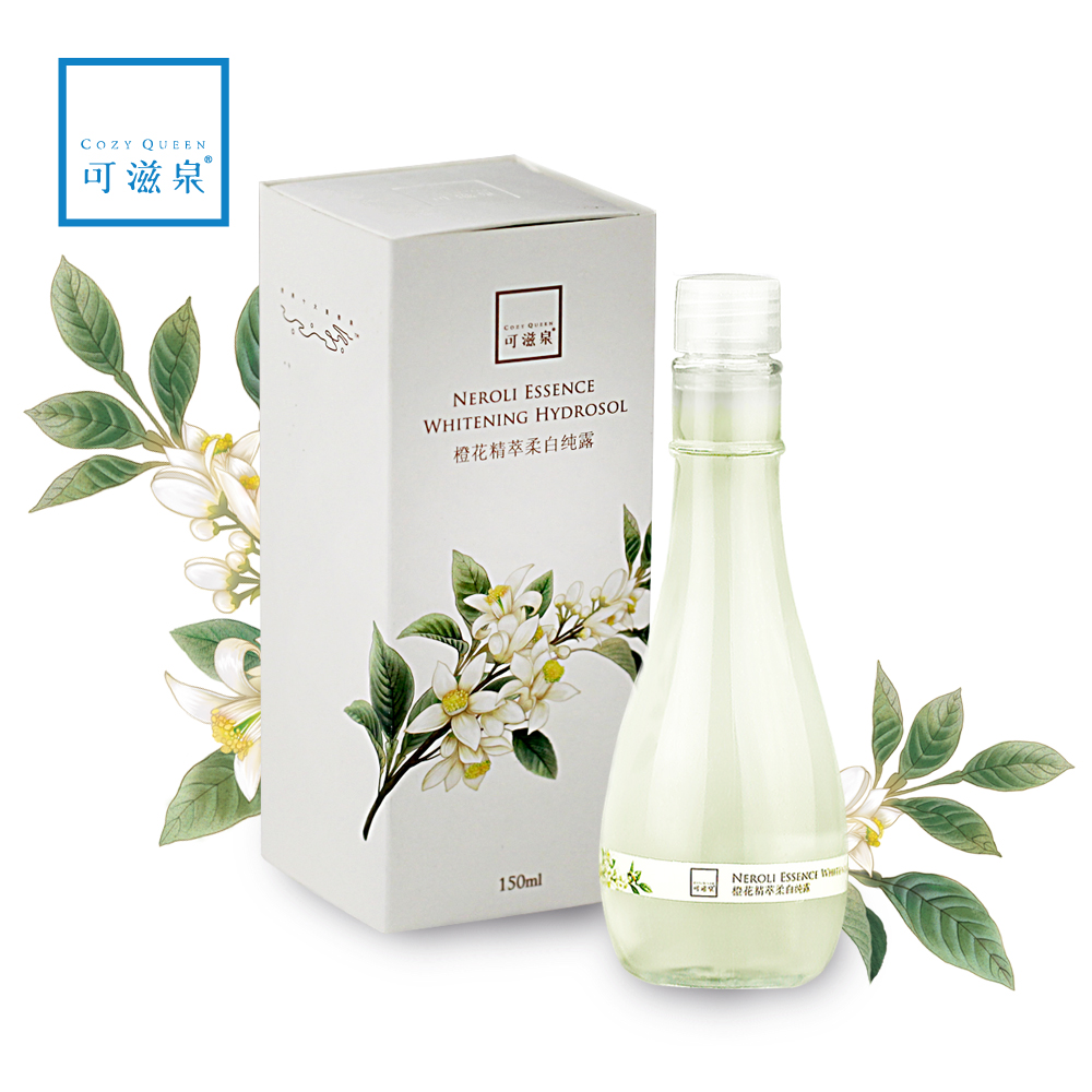 可滋泉 橙花精萃柔白纯露 150ml 补水保湿 爽肤水