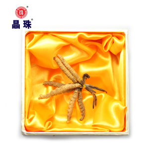  【天猫年货】晶珠5A极草 冬虫夏草 正宗玉树 同仁堂级别 2条/克