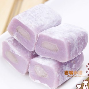  台湾传统麻薯 雪之恋手造麻糬180g 芋头麻薯 非常糯 非常Q