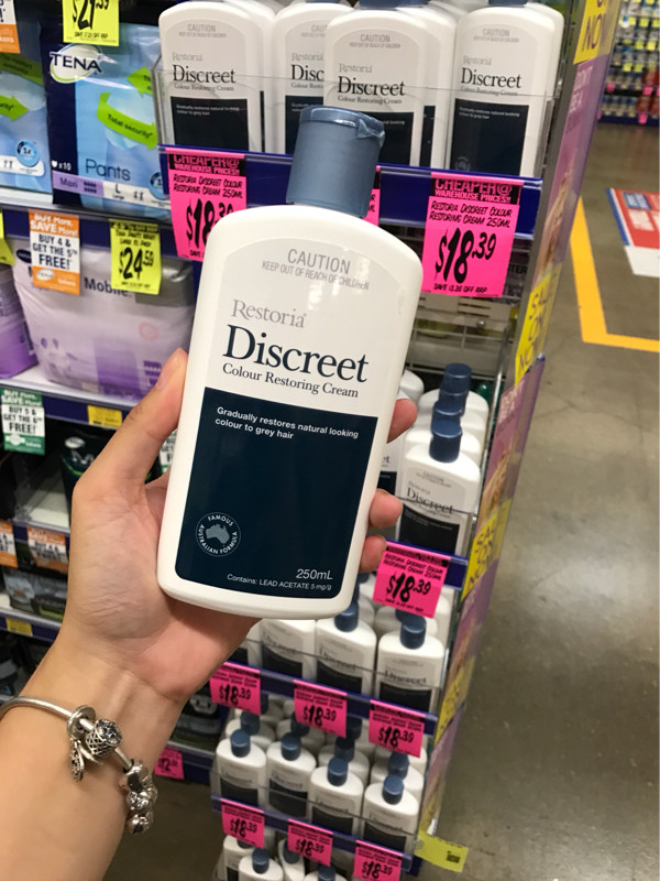 澳洲restoria discreet丽丝雅黑发还原乳250ml 植物染发剂在类目 美发护发/假发, 染发烫发, 染发膏中 - 来自Buy2taobao.com提供专业的淘宝代购服务