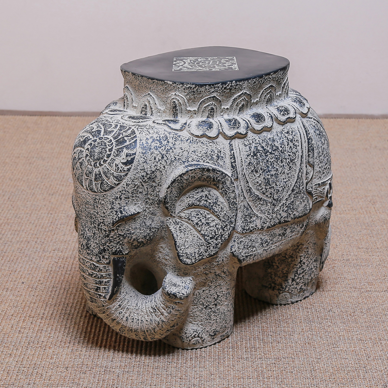 新中式藝術仿古吉祥凳子花園茶幾凳個性換鞋凳大象坐凳創意小矮凳在類目 住宅傢俱, 坐具類, 凳類, 矮凳中 - 來自Buy2taobao.com提供專業的淘寶代購服務
