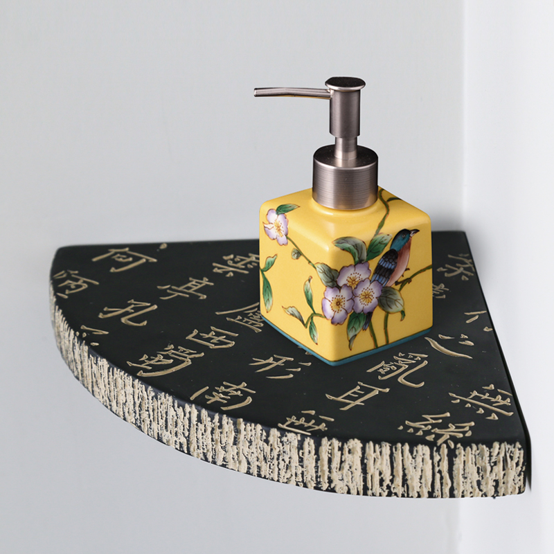 New Chinese style originality To fake something antique Shelf Shower Room Corner Shower Gel Bathroom TOILET triangle A partition Laminatein the Decoration main material , Toiletries , Bathroom Hardware/Pendant , Bathroom Shelves category - from Buy2taobao.com to provide professional Taobao agent buy service